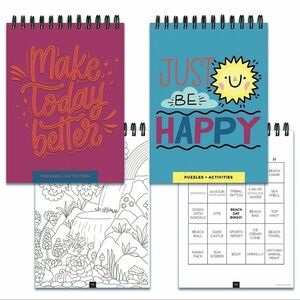 TF Publishing Co Brain Teasers and Activity Book - 2pc Bundle